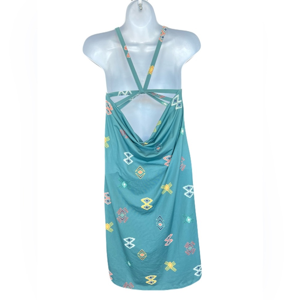 π EUC PATAGONIA Sliding Rock Teal Dress | Womenβs Small - Picture 4 of 9